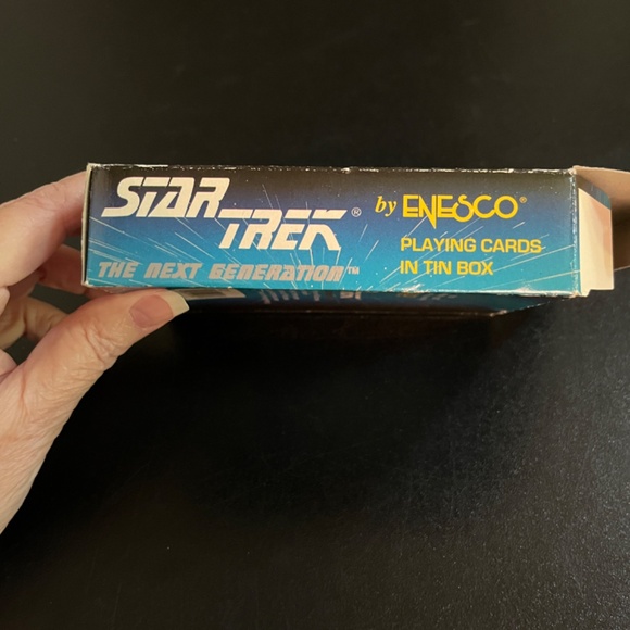 Star Trek: The Next Generation Double Deck Playing Card Set in Tin & Orig. Box - Picture 16 of 16